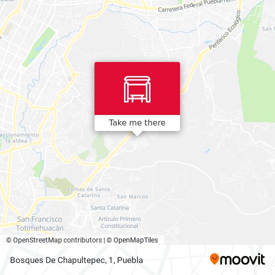 Bosques De Chapultepec, 1 map
