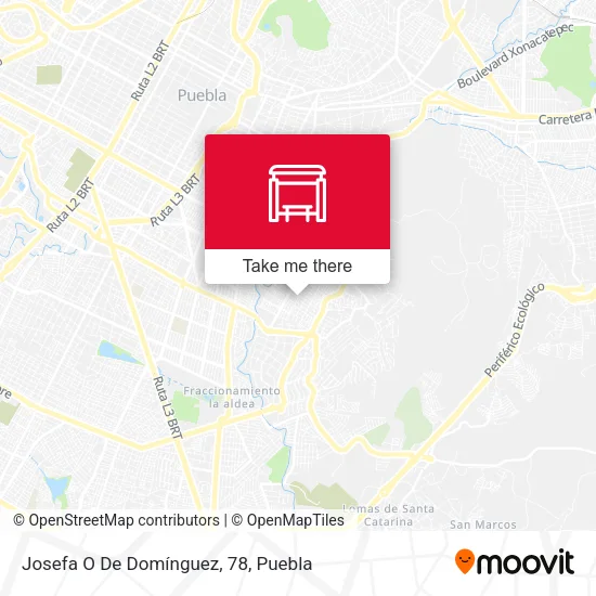 Josefa O De Domínguez, 78 map
