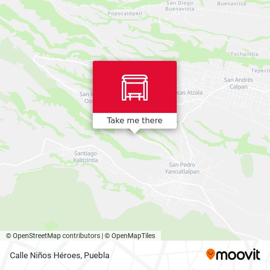 Calle Niños Héroes map