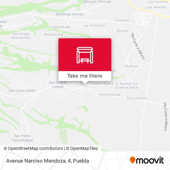 Mapa de Avenue Narciso Mendoza, 4