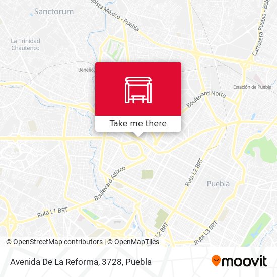 Avenida De La Reforma, 3728 map