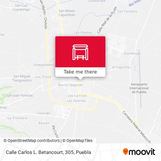Calle Carlos L. Betancourt, 305 map