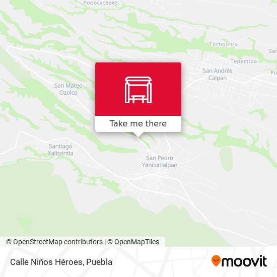 Calle Niños Héroes map