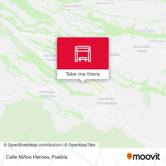 Calle Niños Héroes map