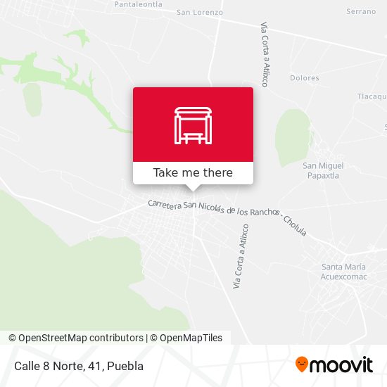 Calle 8 Norte, 41 map