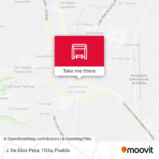 Mapa de J. De Dios Peza, 103a