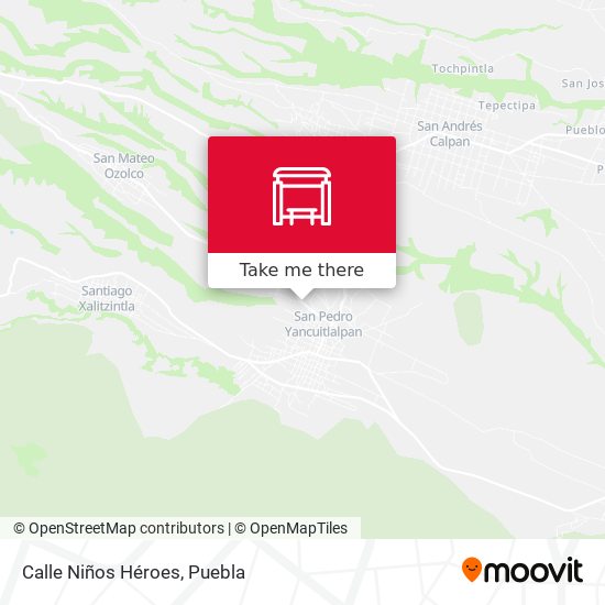 Calle Niños Héroes map
