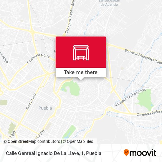 Calle Genreal Ignacio De La Llave, 1 map