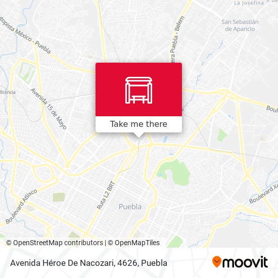 Avenida Héroe De Nacozari, 4626 map