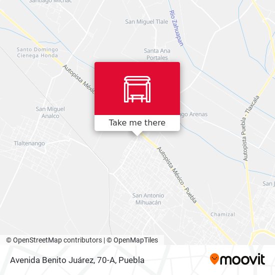 Avenida Benito Juárez, 70-A map