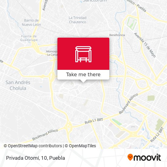 Mapa de Privada Otomí, 10