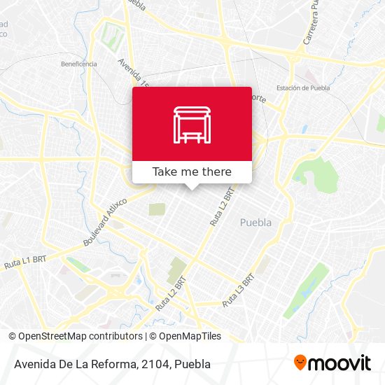 Mapa de Avenida De La Reforma, 2104