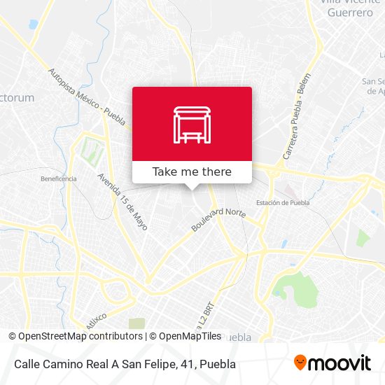 Calle Camino Real A San Felipe, 41 map