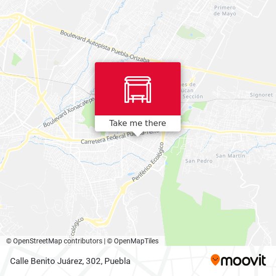 Calle Benito Juárez, 302 map
