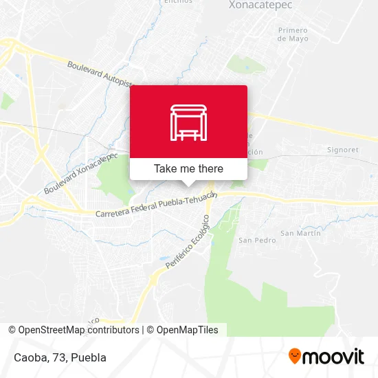 Caoba, 73 map