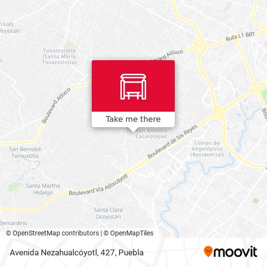Avenida Nezahualcóyotl, 427 map