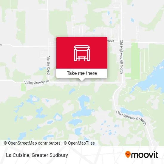 La Cuisine map