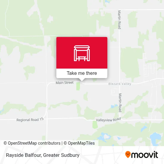 Rayside Balfour map