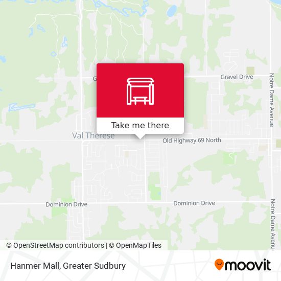 Hanmer Mall map