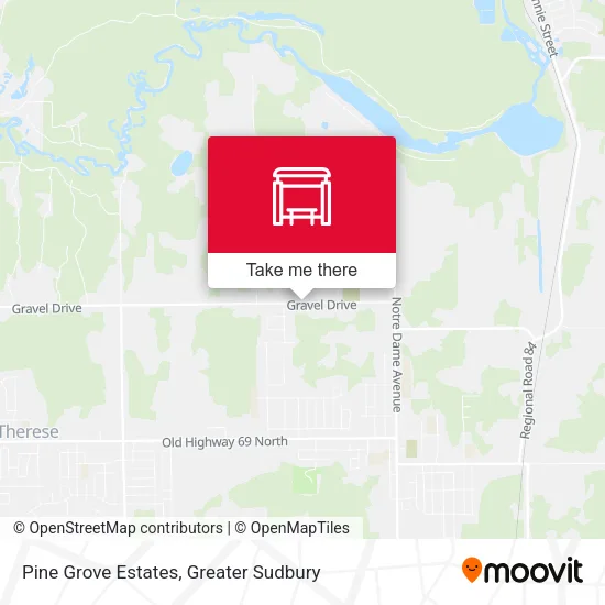 Pine Grove Estates plan