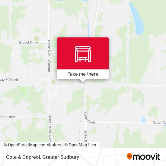 Cote & Capreol plan