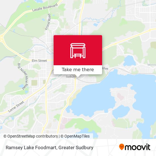 Ramsey Lake Foodmart map