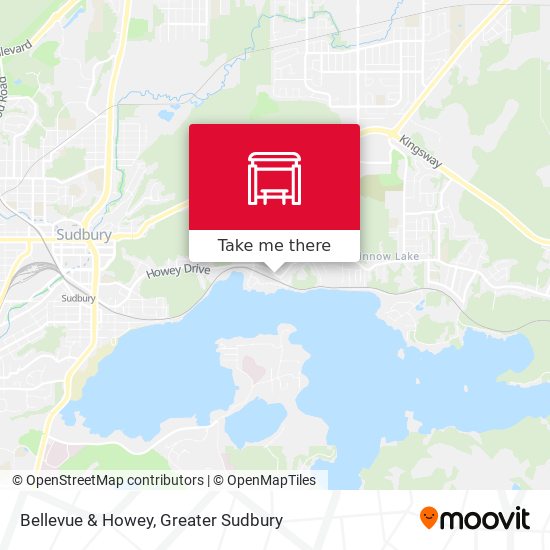 Bellevue & Howey map
