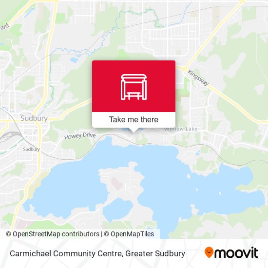 Carmichael Community Centre map