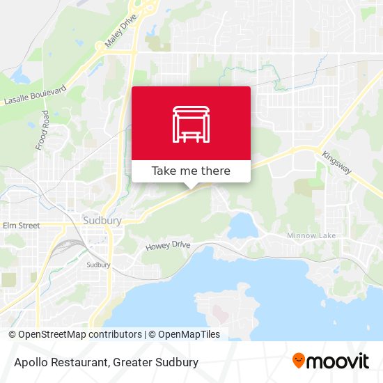Apollo Restaurant map