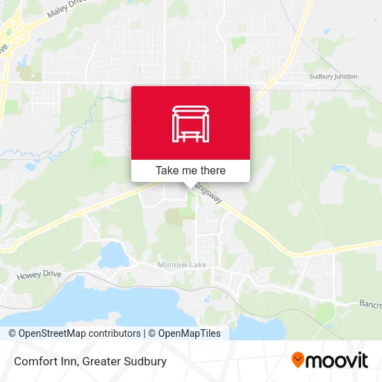 Comfort Inn map