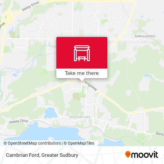 Cambrian Ford map