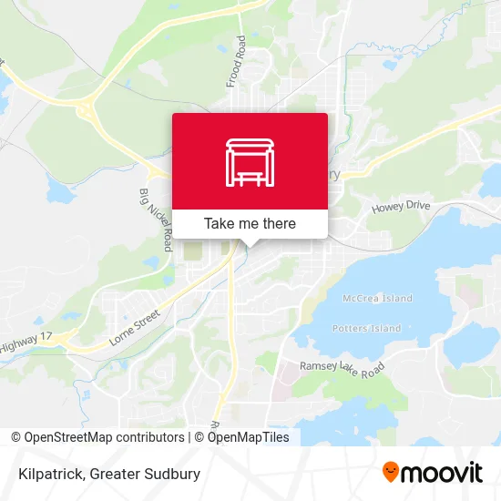 Kilpatrick map