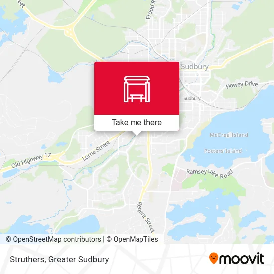 Struthers map