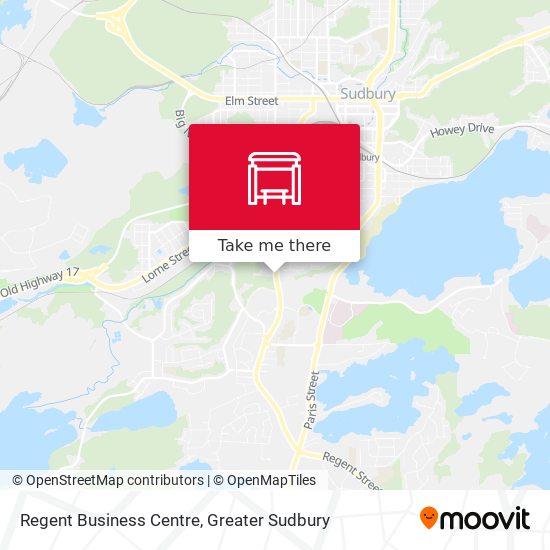 Regent Business Centre map