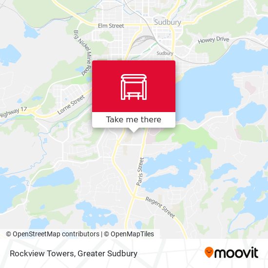 Rockview Towers map