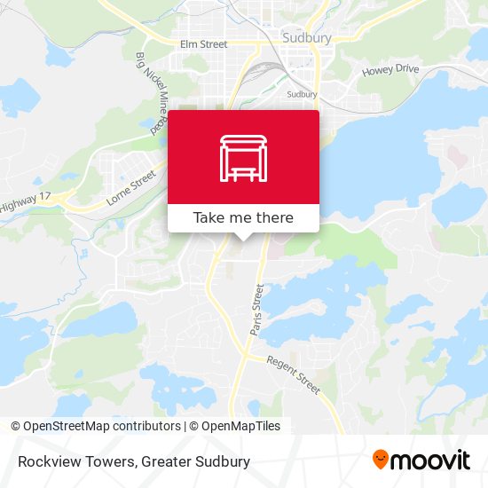 Rockview Towers map