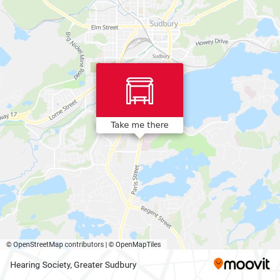 Hearing Society map