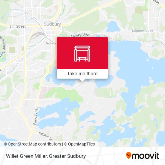 Willet Green Miller map
