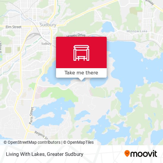 Living With Lakes map