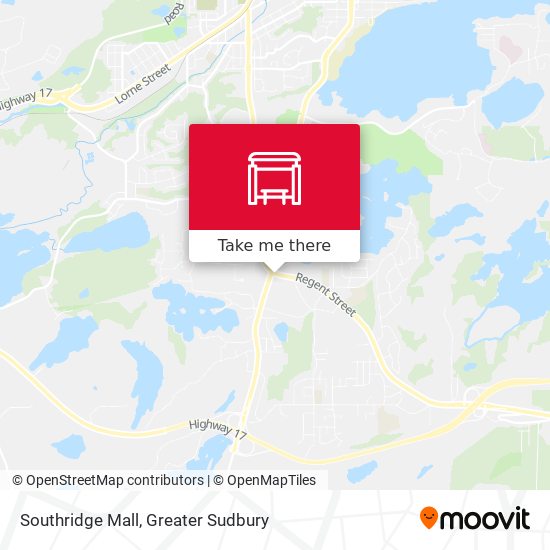 Southridge Mall map