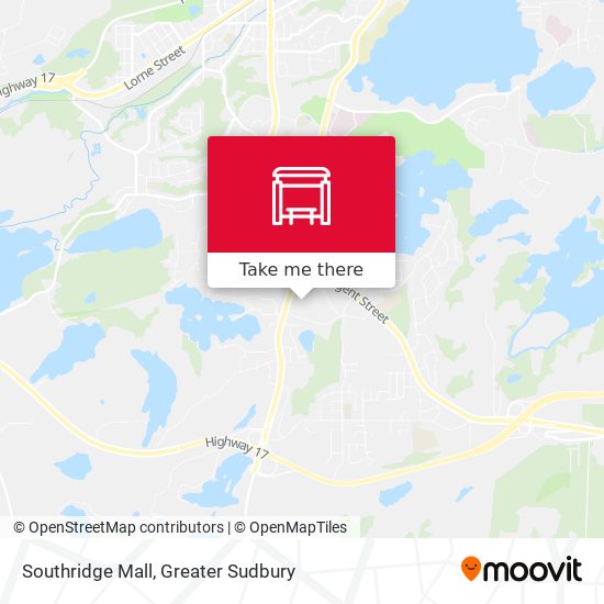 Southridge Mall map