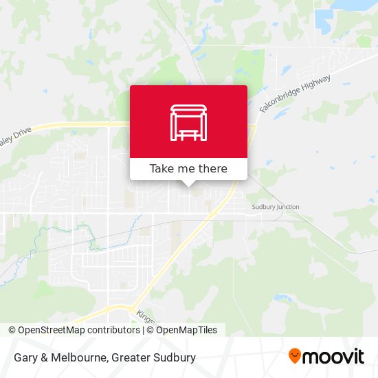 Gary & Melbourne map