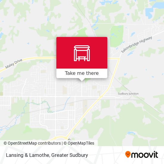 Lansing & Lamothe map