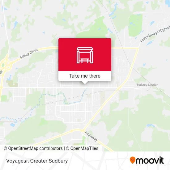 Voyageur map