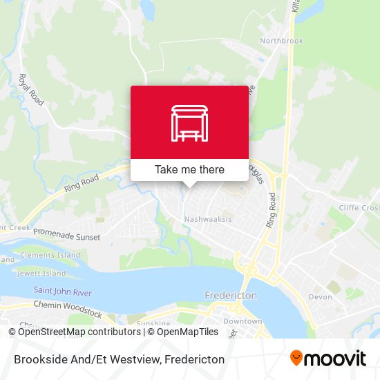 Brookside And/Et Westview map