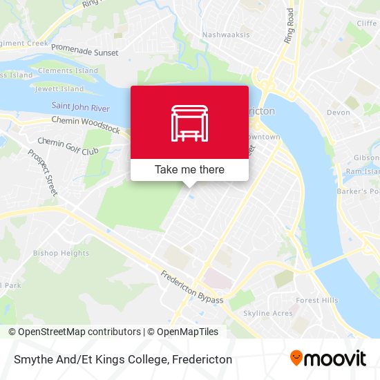 Smythe And/Et Kings College map