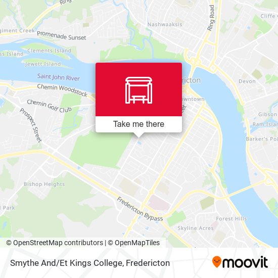 Smythe And/Et Kings College map