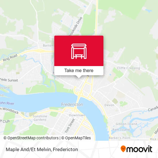 Maple And/Et Melvin map