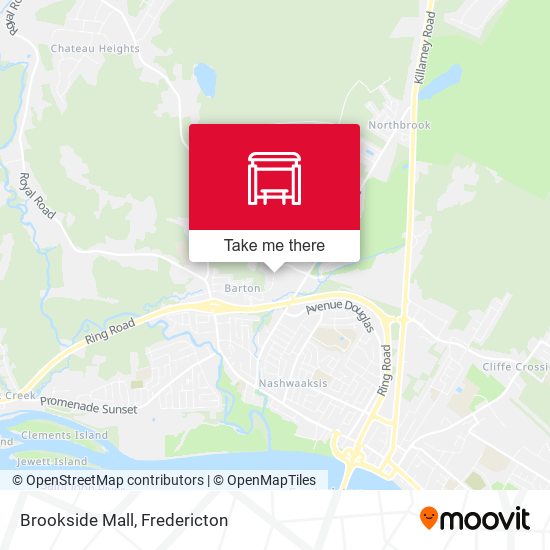 Brookside Mall map