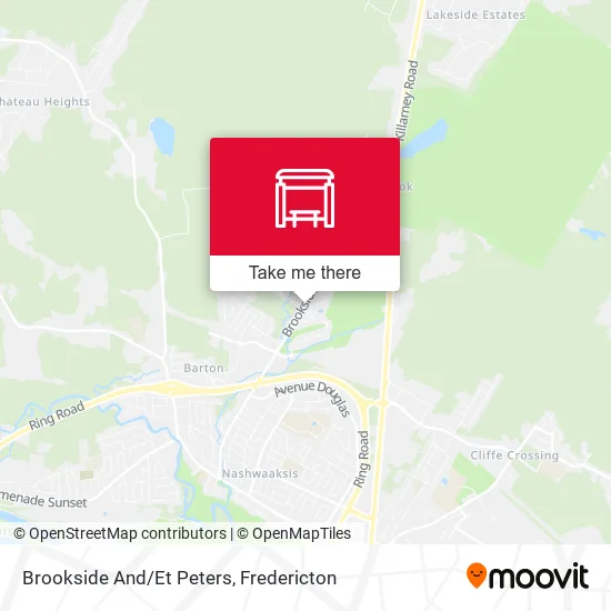 Brookside And/Et Peters map
